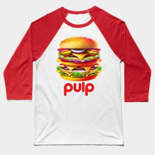 Pulp - 90s Britpop Fan Art Baseball T-Shirt